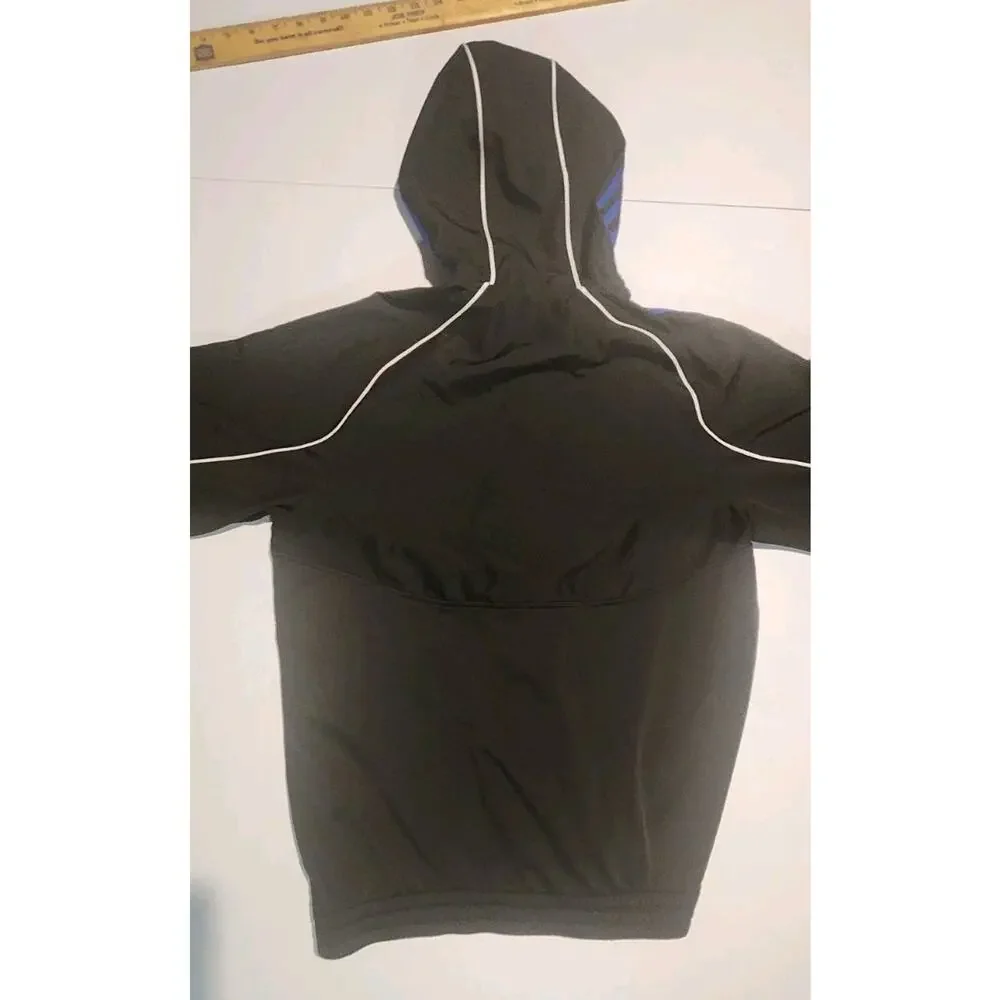 New Men's Adidas Kansas Jayhawks Sweater Hoodie Black